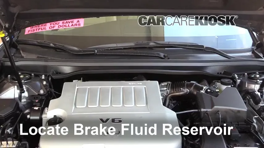2017 Lexus ES350 3.5L V6 Brake Fluid